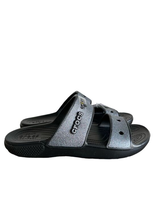 CROCS Other - Crocs NEW Men’s Iconic Comfort 2 Strap Glitter II Sandal Size 11 #B1818